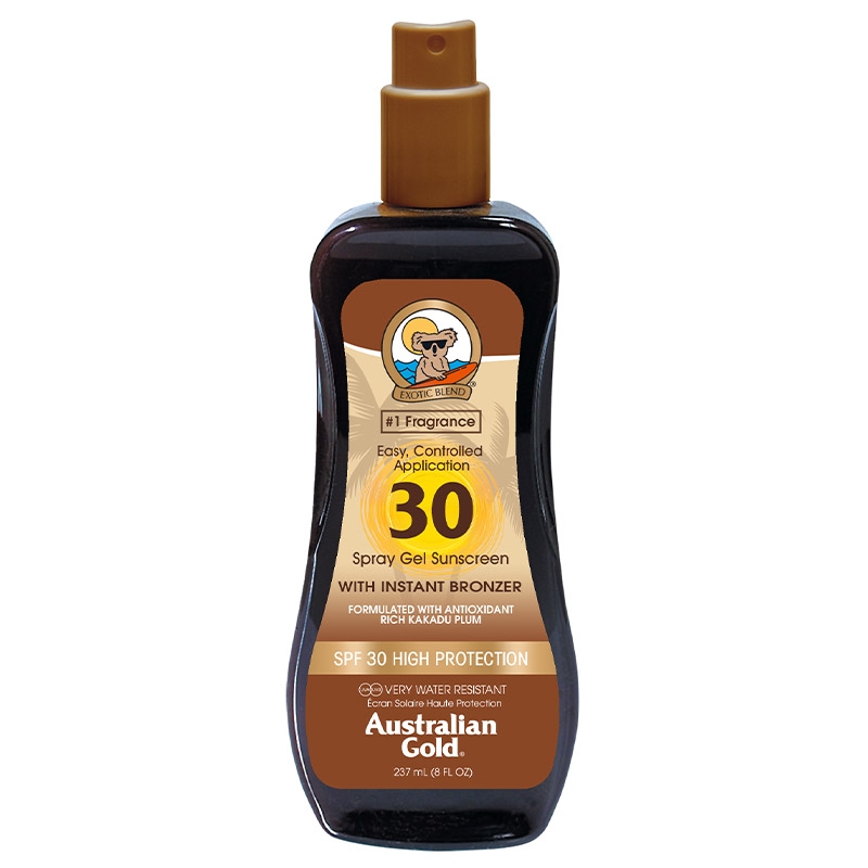 Immagine di SPF30 Spray Gel Sunscreen ed effetto Bronze 235ml - Australian Gold